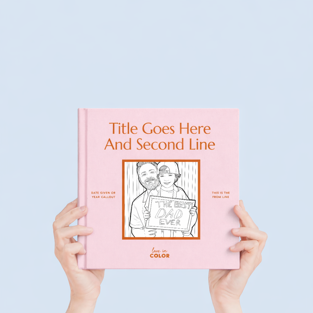 Custom Memory Coloring Book