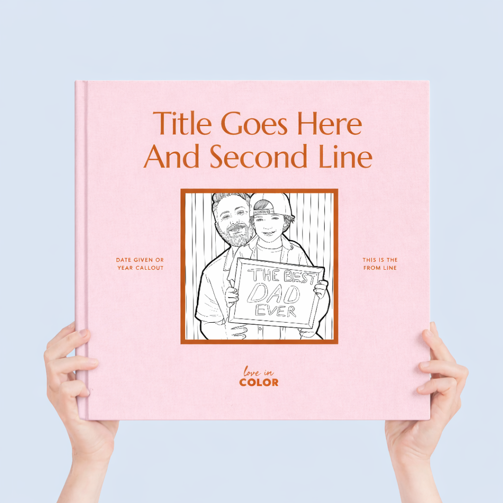 Custom Memory Coloring Book