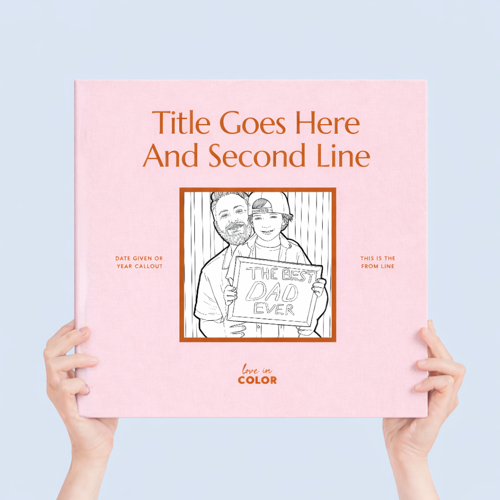 Custom Memory Coloring Book