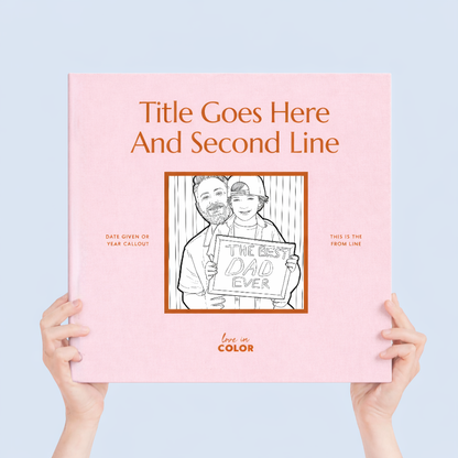 Custom Memory Coloring Book