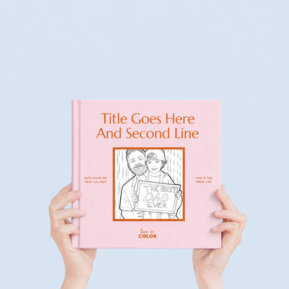 Custom Memory Coloring Book