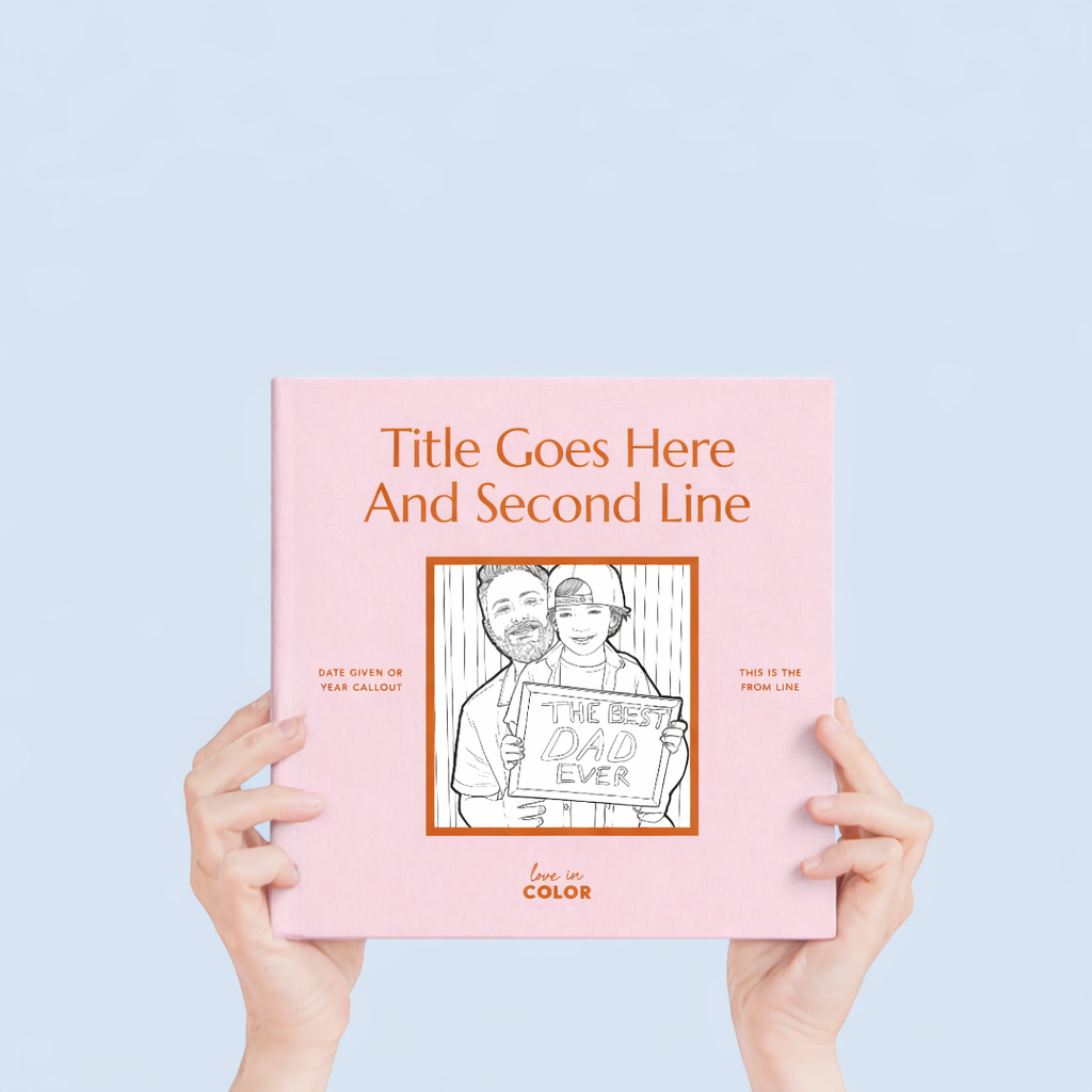 Custom Memory Coloring Book