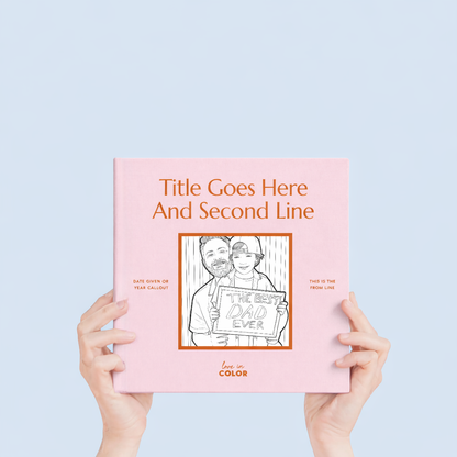 Custom Memory Coloring Book
