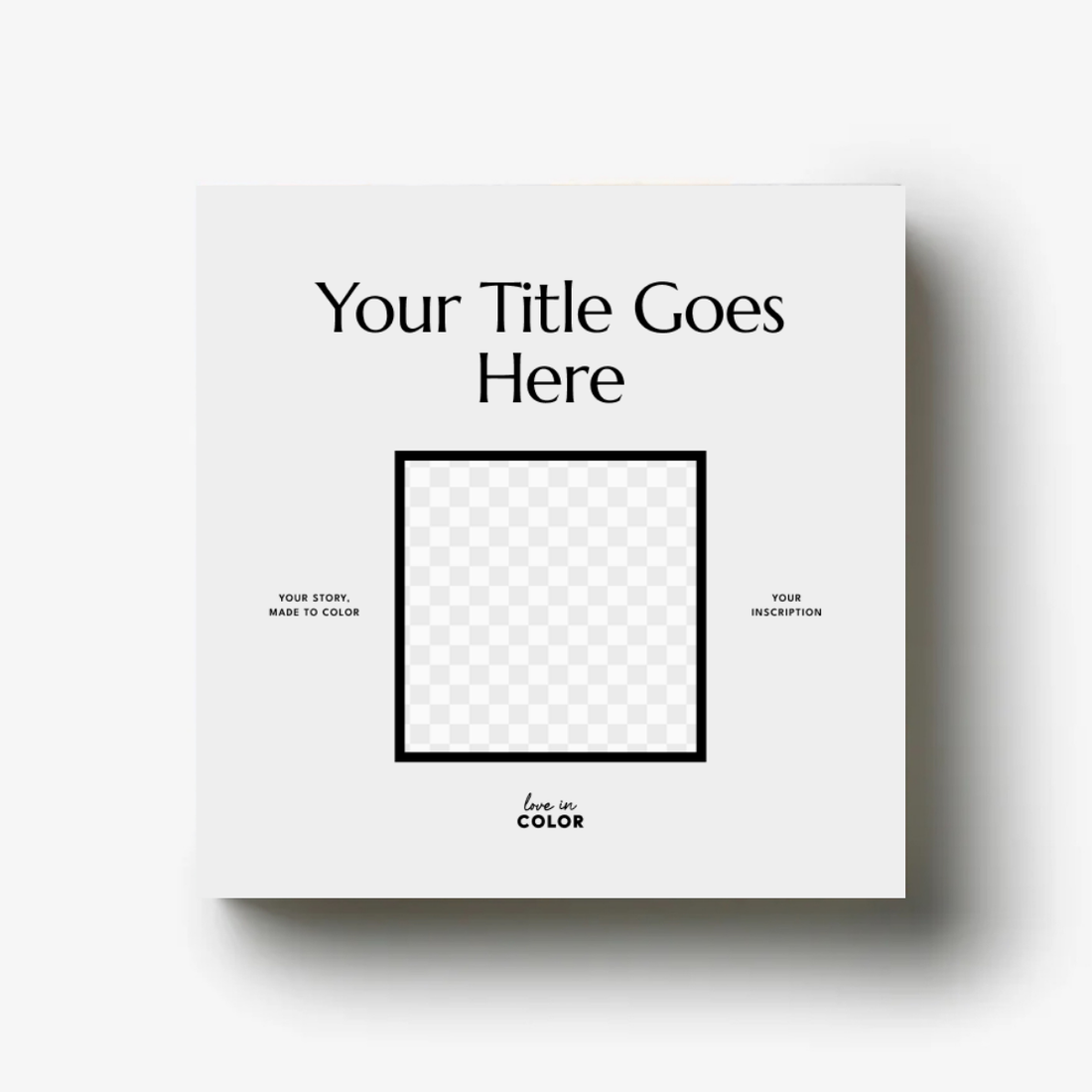 Custom Memory Coloring Book