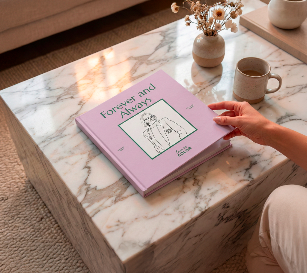 Custom Memory Coloring Book