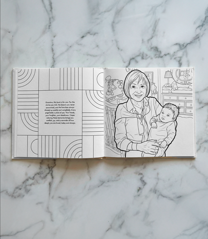 Custom Memory Coloring Book